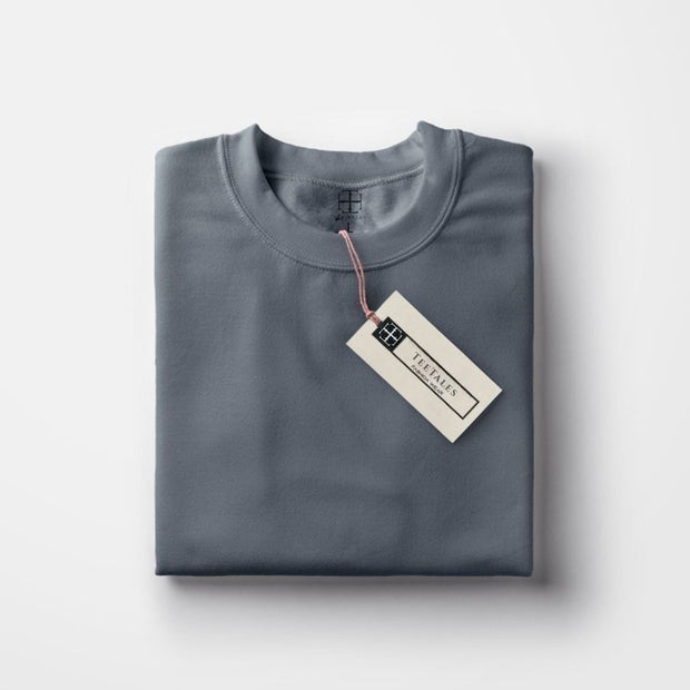 Men's Classic Cotton T-Shirt – Steel Grey