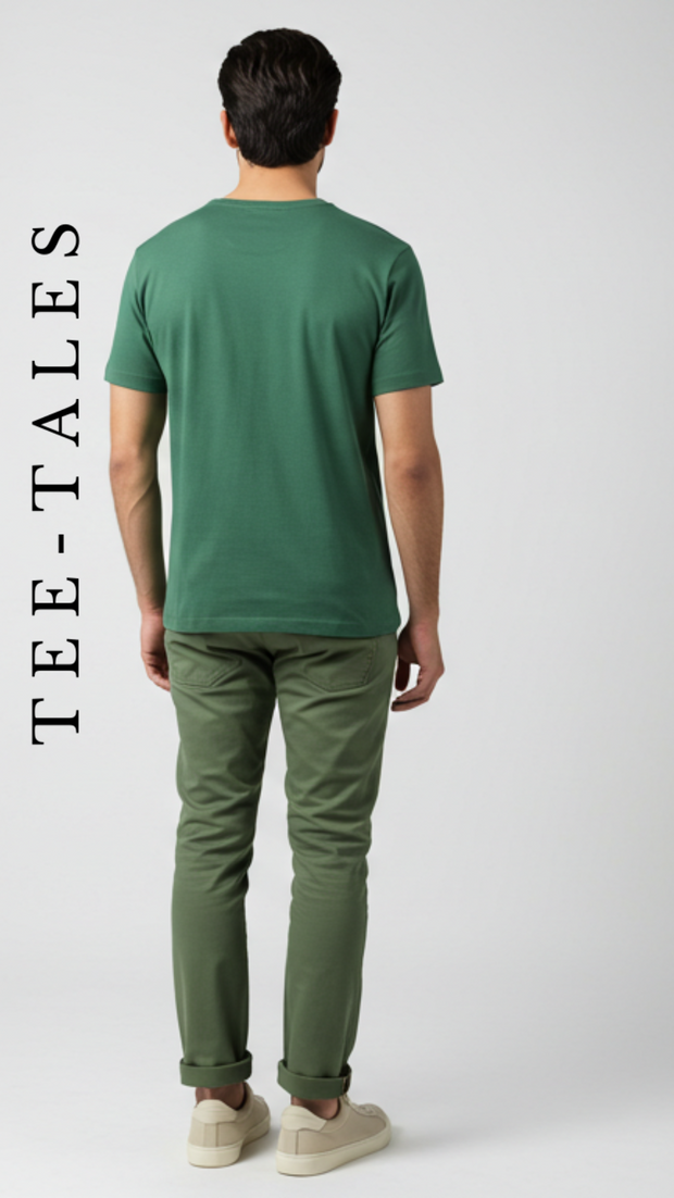 Men's Classic Cotton T-Shirt – Dark Green